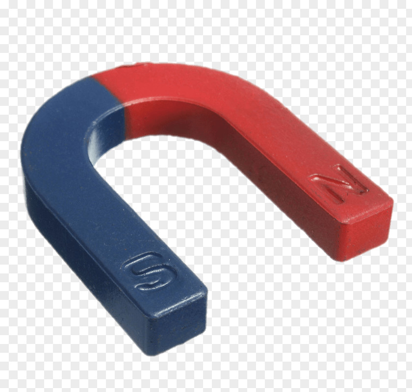Magnet Craft Magnets Horseshoe Magnetic Field Blue Red PNG