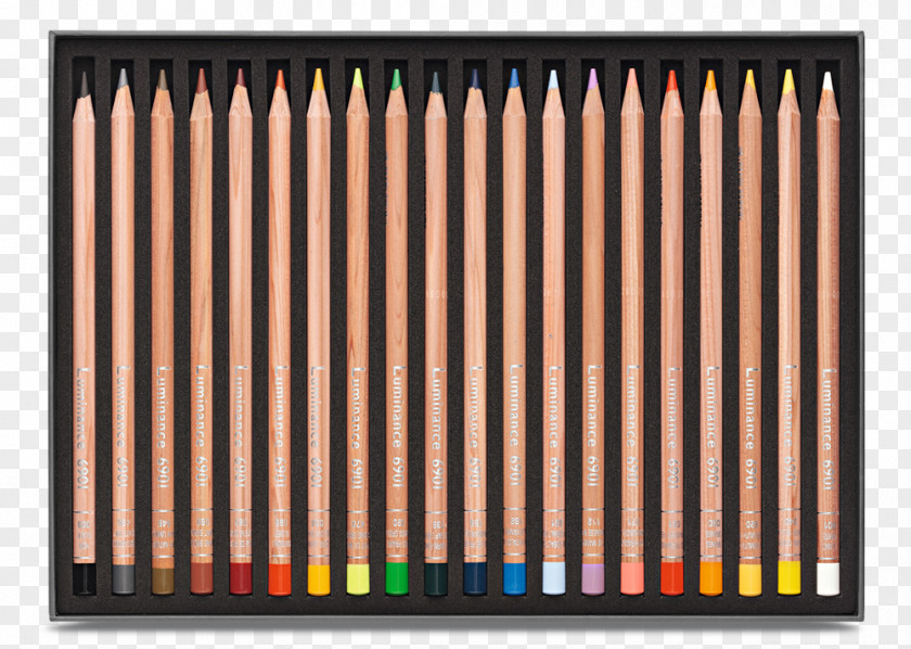 Pencil Paper Caran D'Ache Colored PNG