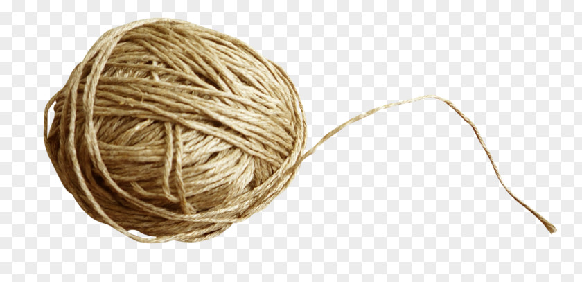 Rope Wool Yarn Gomitolo PNG