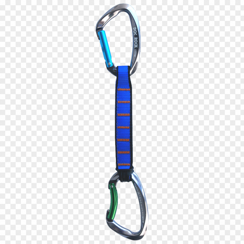 Slingback Carabiner Quickdraw Sling Steel CE Marking PNG