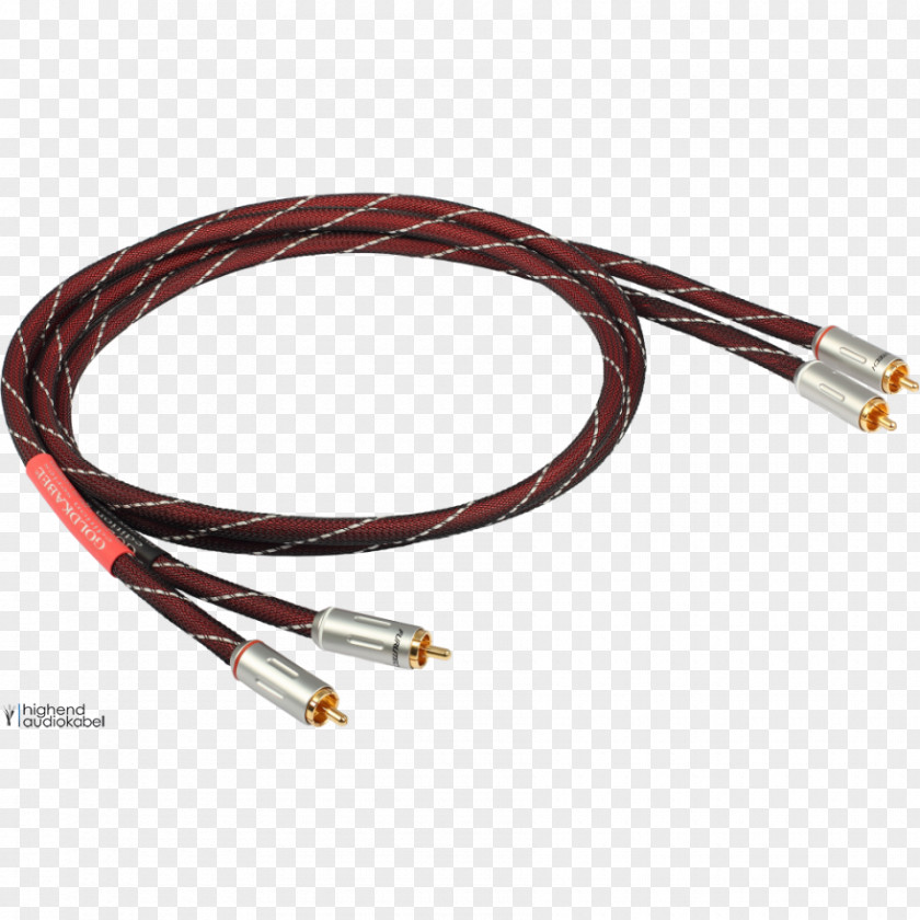Speaker Wire Coaxial Cable RCA Connector High-end Audio Stereophonic Sound PNG