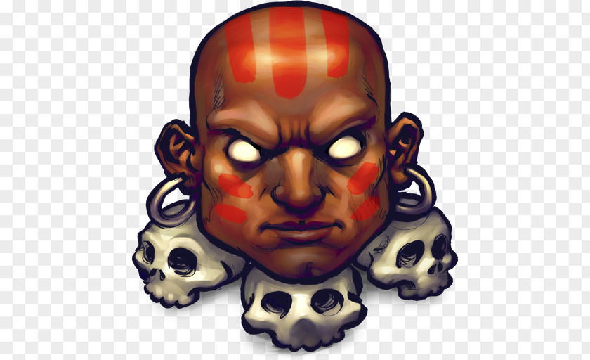 Street Fighter Dhalsim Head Skull Jaw Mask Face PNG