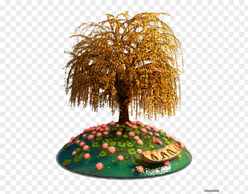 Tree 3D Computer Graphics Digital Illustration PNG
