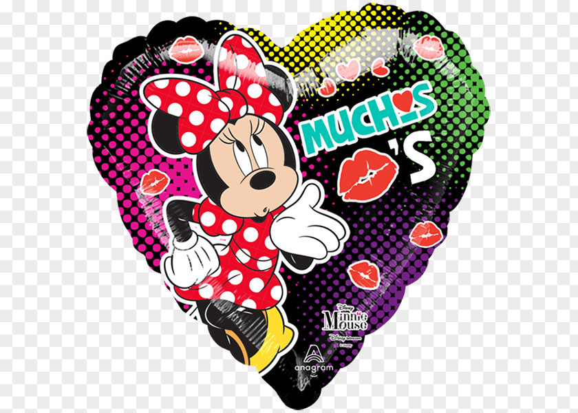 Balloon Toy Kiss Minnie Mouse Globos Ilusión PNG