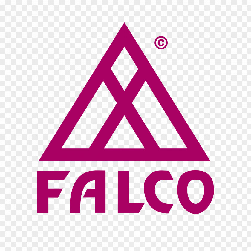 Falco Business Logo Triangle Brand Number PNG