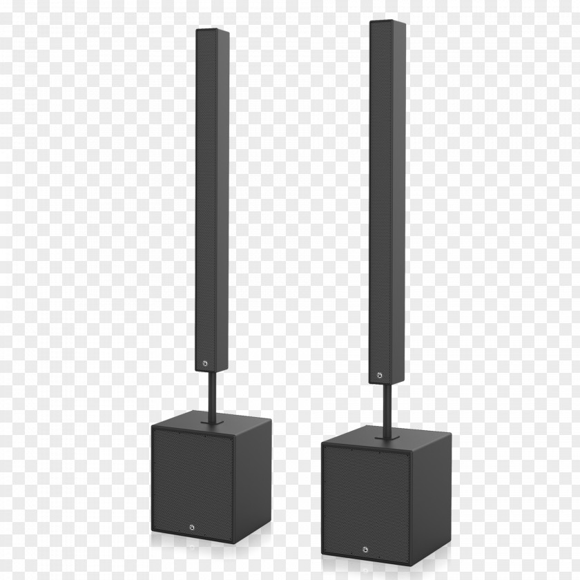 Medium Length Line Array Loudspeaker Enclosure Audio Public Address Systems PNG