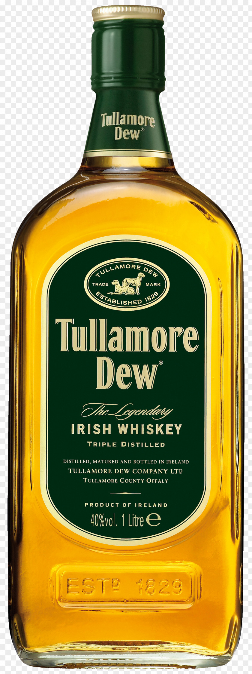 St. Patrick Celebration Tullamore Dew Irish Whiskey Single Malt Whisky Blended PNG