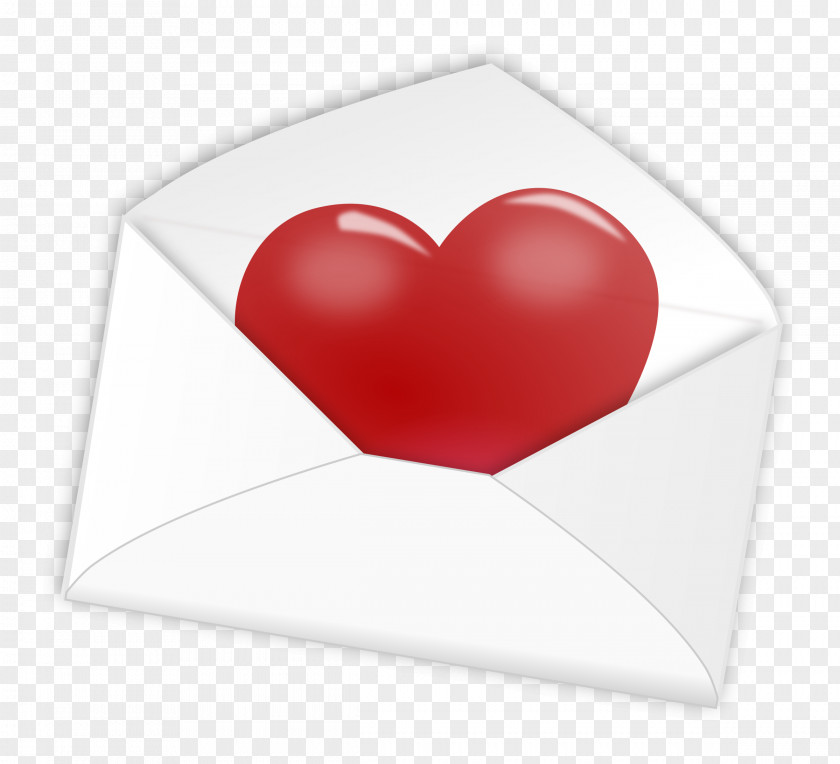 Valentine Mail Cliparts Heart Love Letter Paper PNG
