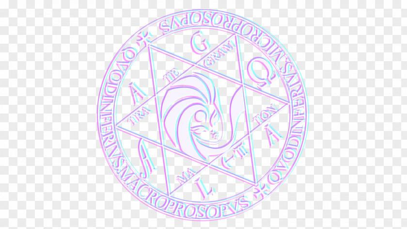 Digital Devil Story: Megami Tensei II Logo Pink M Circle Font PNG