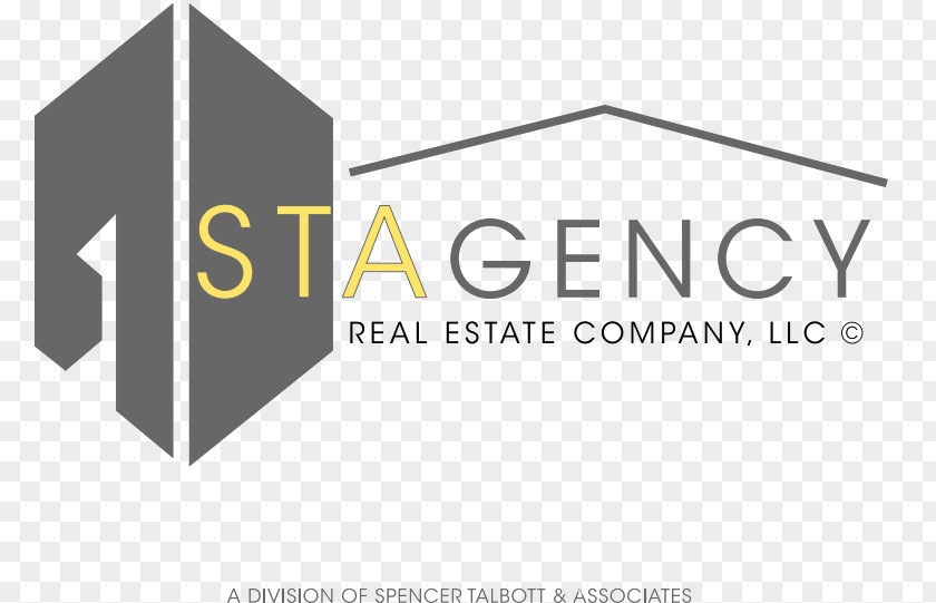 Real Estate Sign STAgency Co. | Spencer Talbott & Associates Logo Design Brand PNG