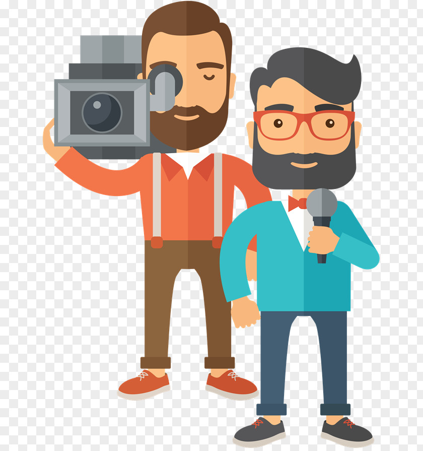 Report Vector Royalty-free Journalist Stock Photography Television PNG