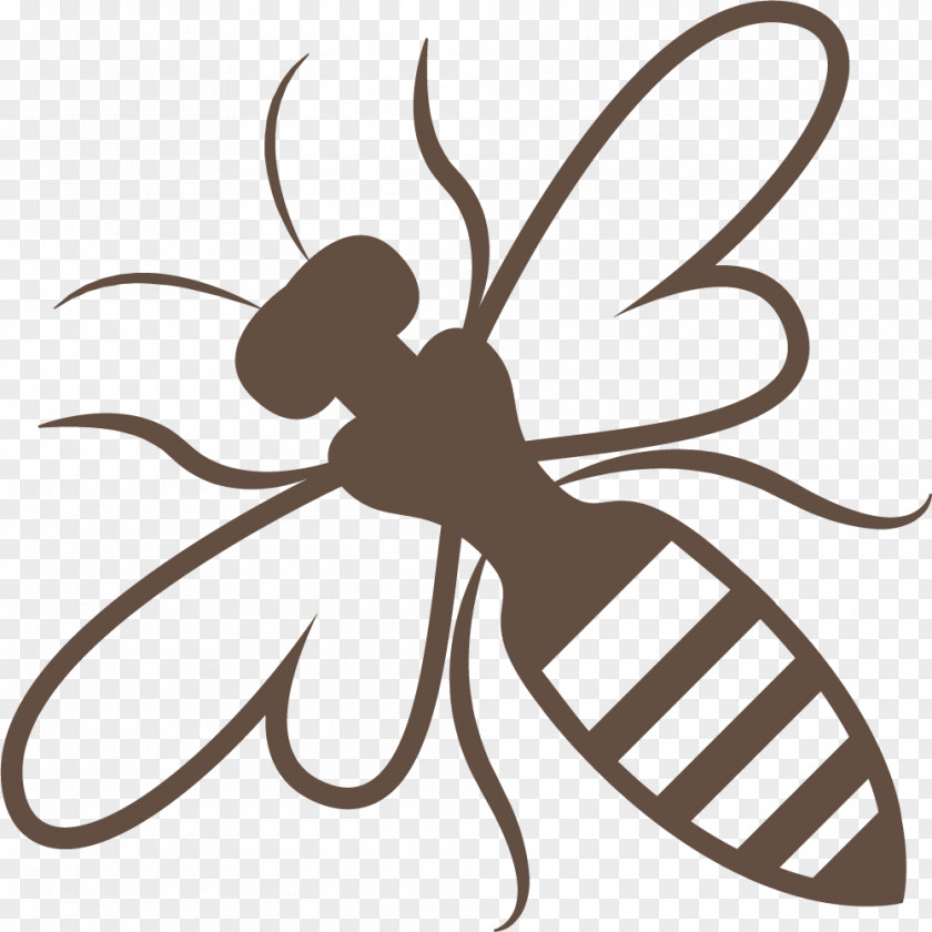 Brown Bee Venom Insect Clip Art PNG
