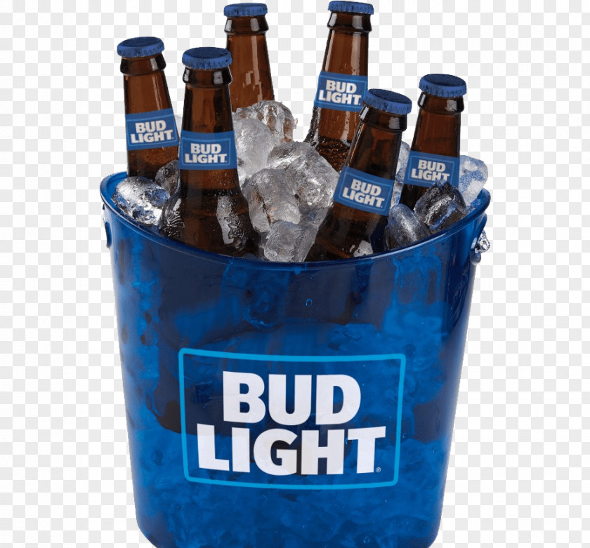 Bucket Beer Budweiser Anheuser-Busch InBev Natural Light PNG
