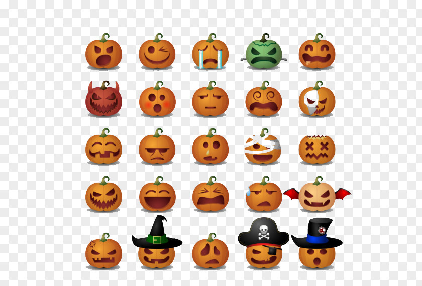 Halloween Jack-o'-lantern Icon PNG