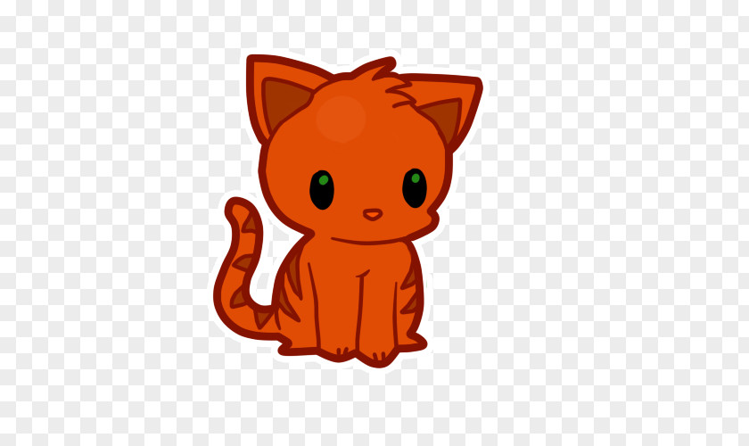 Kitten Whiskers Cat Firestar Warriors PNG