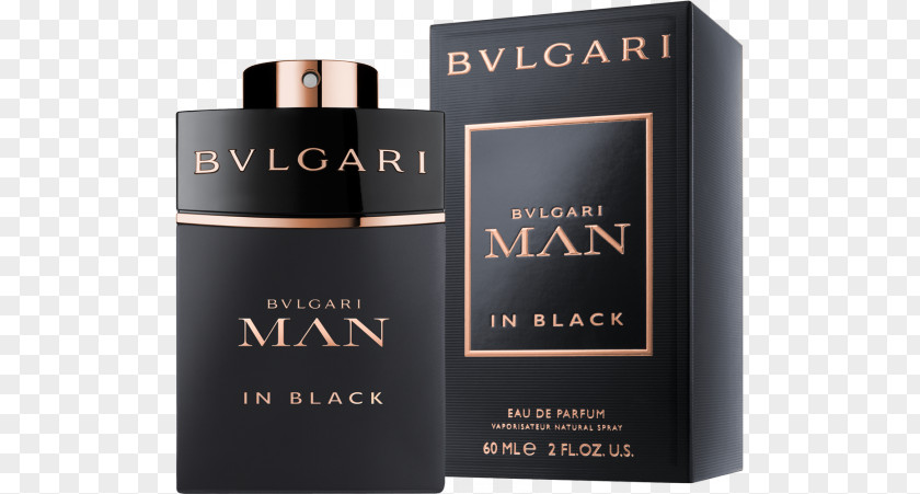 Perfume Bvlgari Man In Black Eau De Parfum Toilette PNG