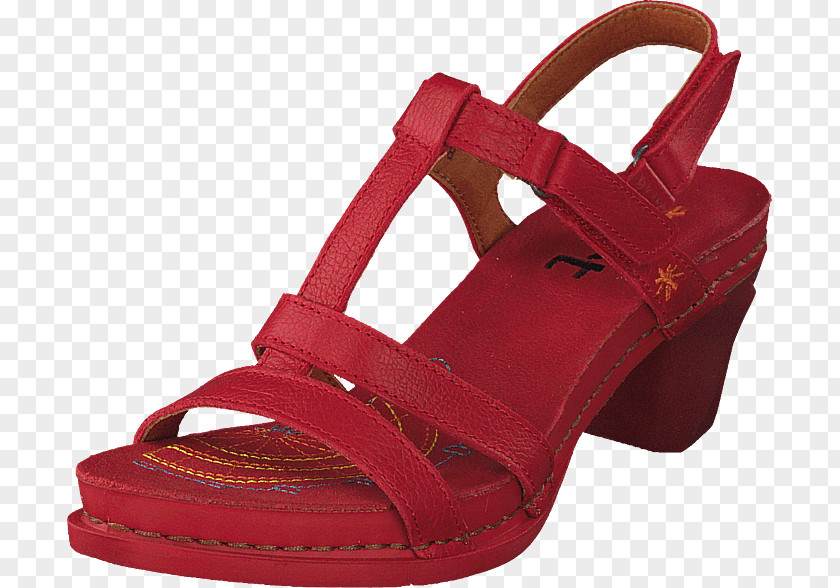 Sandal Slipper Art I Enjoy Shoes Red PNG