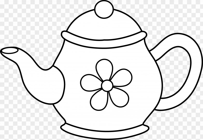 Tea Time Teapot Kettle Clip Art PNG