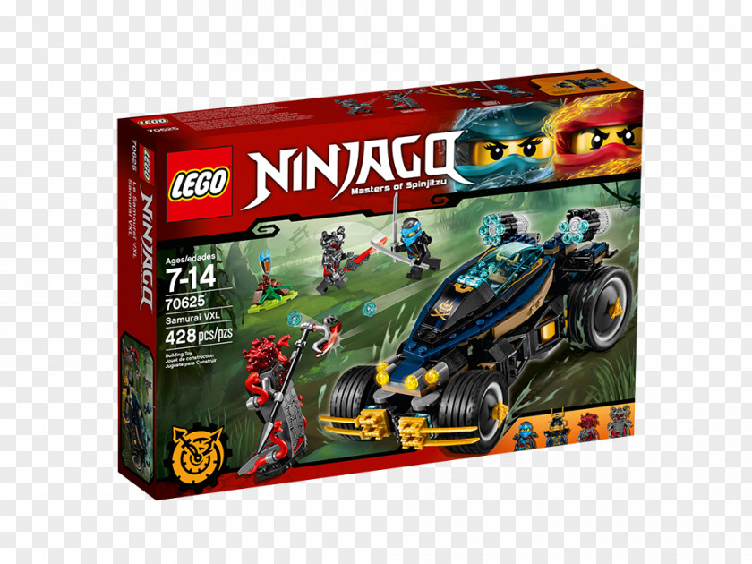 Toy Lego Ninjago LEGO 70625 NINJAGO Samurai VXL 70750 Ninja DB X PNG