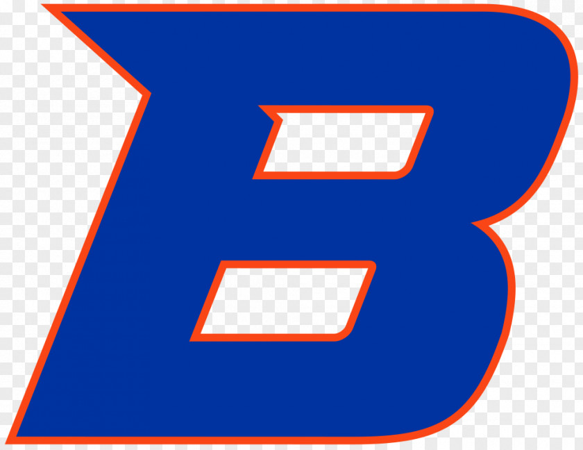 Bampb Ribbon Boise State University Broncos Football Buster Bronco Logo PNG
