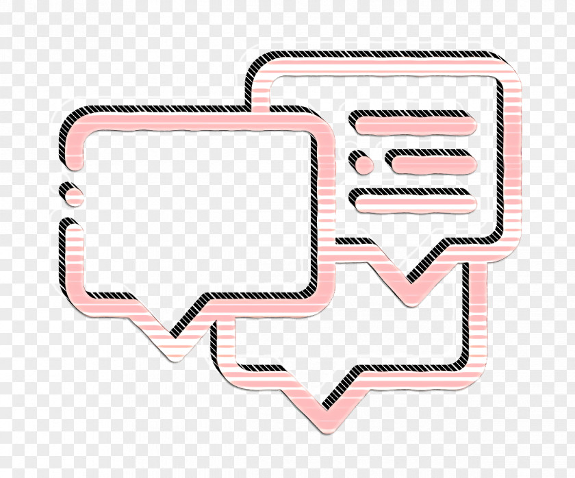 Chat Icon Communication Discussion PNG