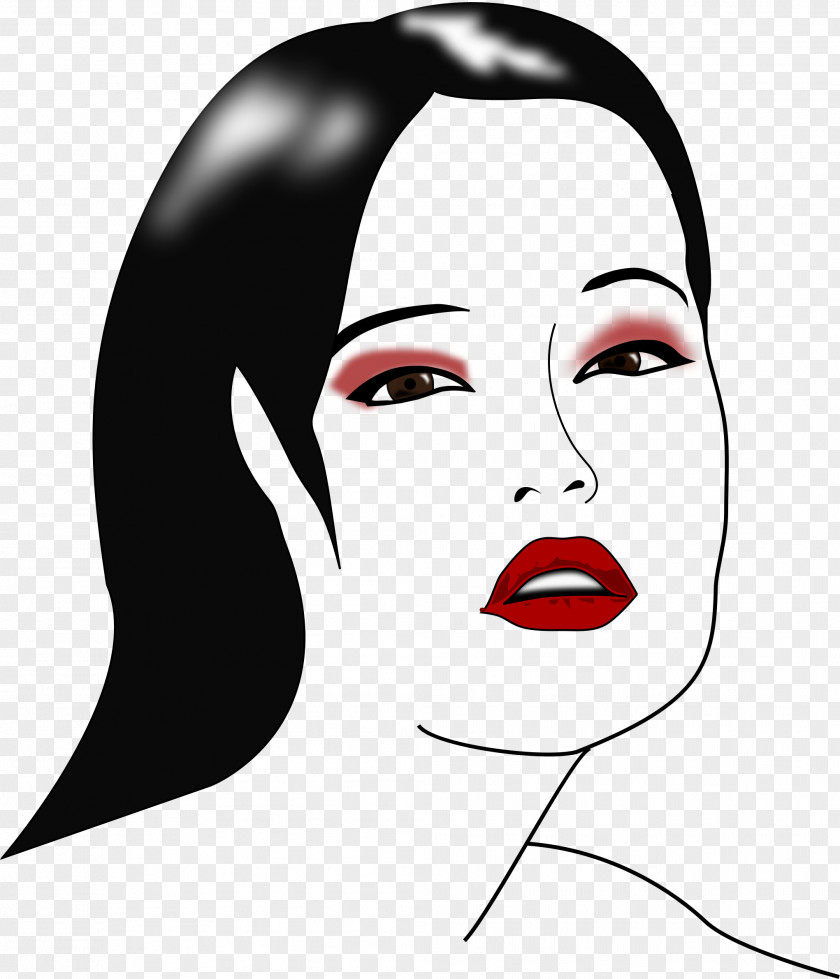 Cliparts Face Makeup MAC Cosmetics Woman Clip Art PNG