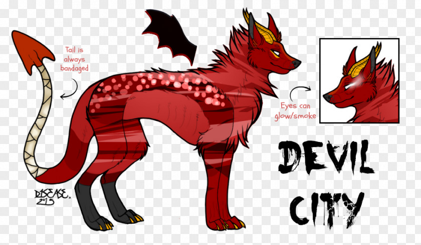 Devil's Town Canidae Dog Legendary Creature Animated Cartoon PNG