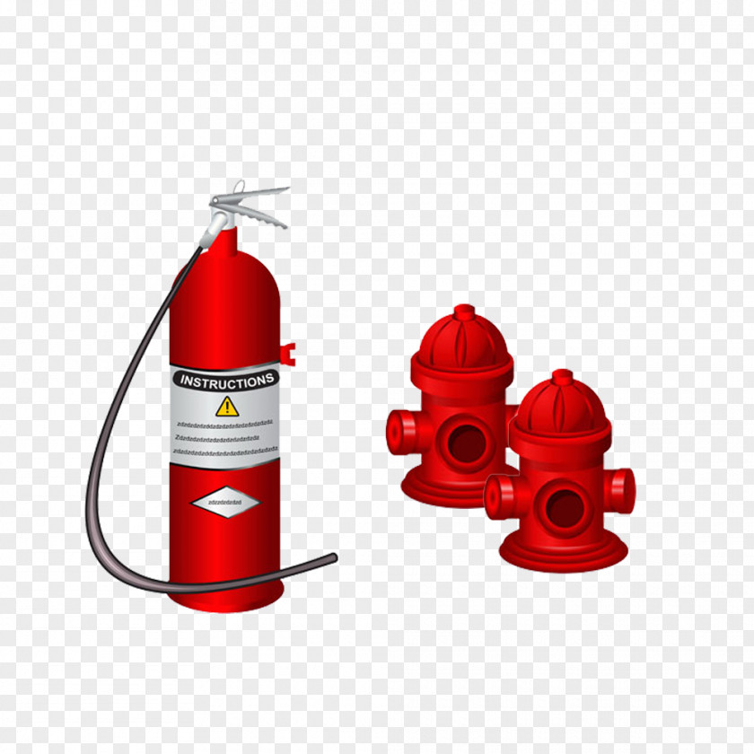 Fire Hose Firefighting Extinguisher Hydrant PNG
