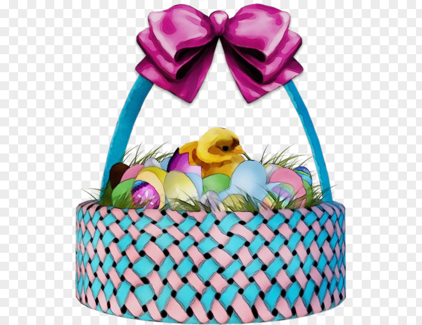 Hamper Present Gift Basket Easter PNG