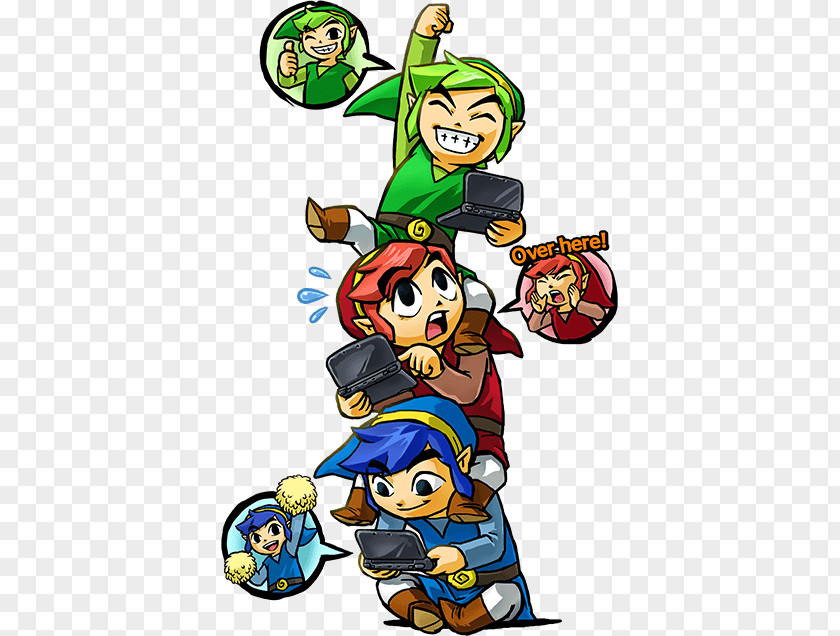Nintendo The Legend Of Zelda: Tri Force Heroes Link Video Games Triforce PNG