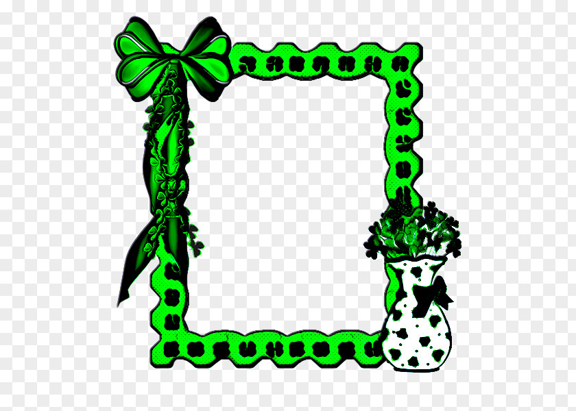 Picture Frame Leaf Saint Patrick's Day PNG