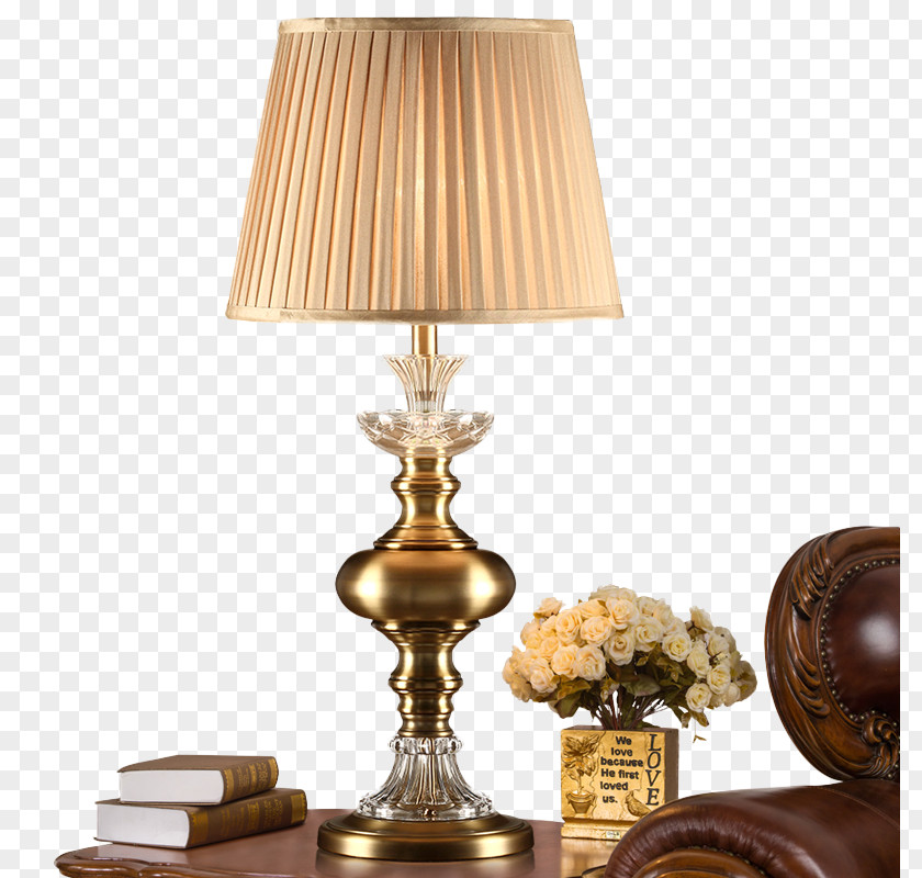 Retro Desk Lamp Lighting Table Light Lampe De Bureau Bedroom PNG