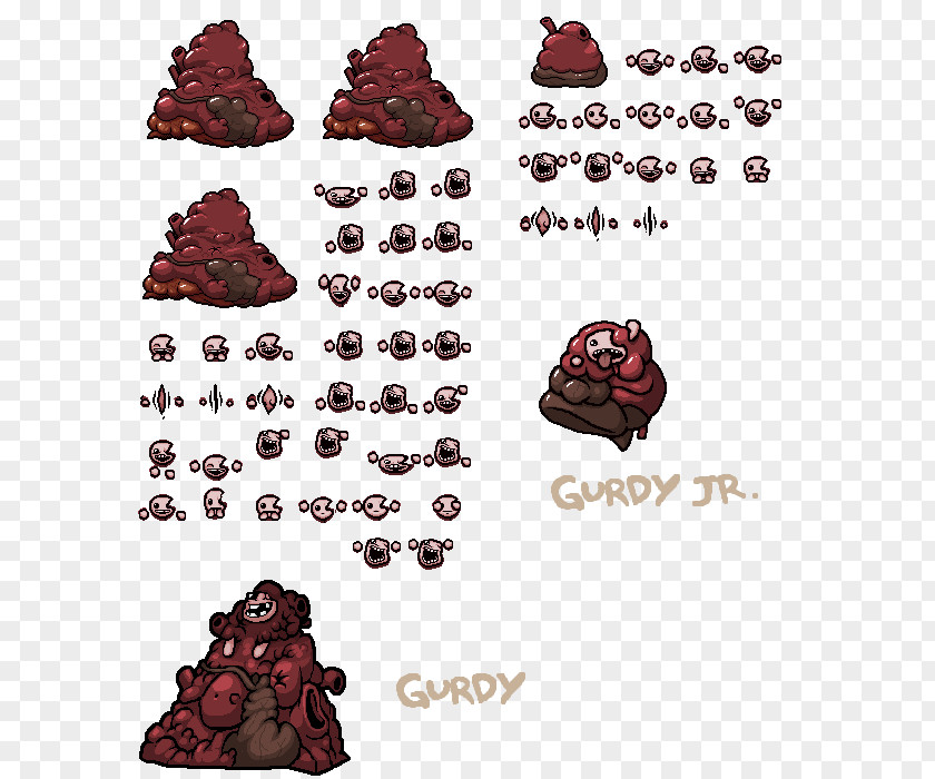 Sprite The Binding Of Isaac: Rebirth Video Games PNG