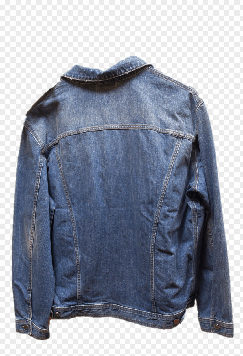 Jacket Leather Denim Fur PNG