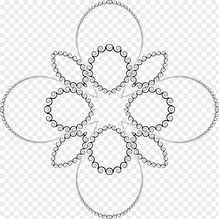 Motif Clipart Spiral Circle Clip Art PNG