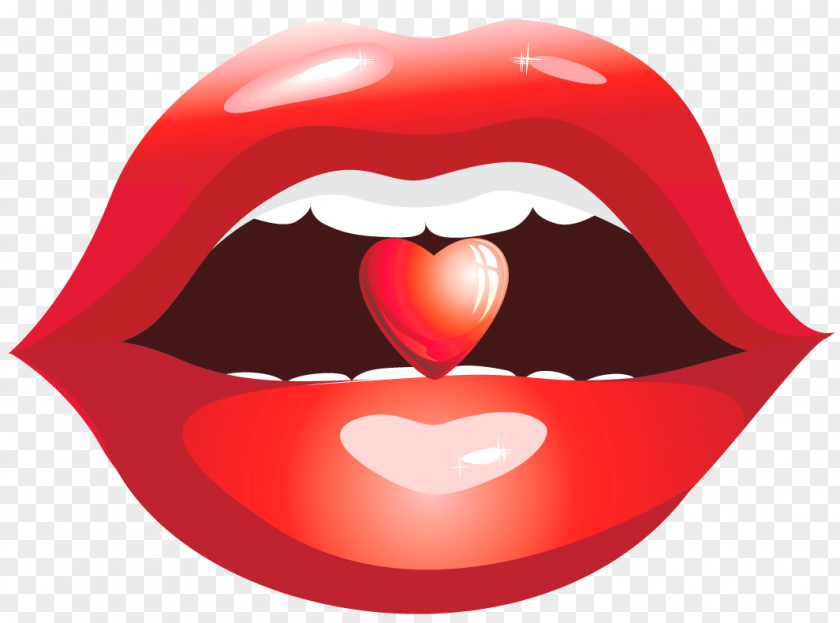 Red Lipstick Cliparts Valentines Day App Store Emoji Sticker Mobile PNG