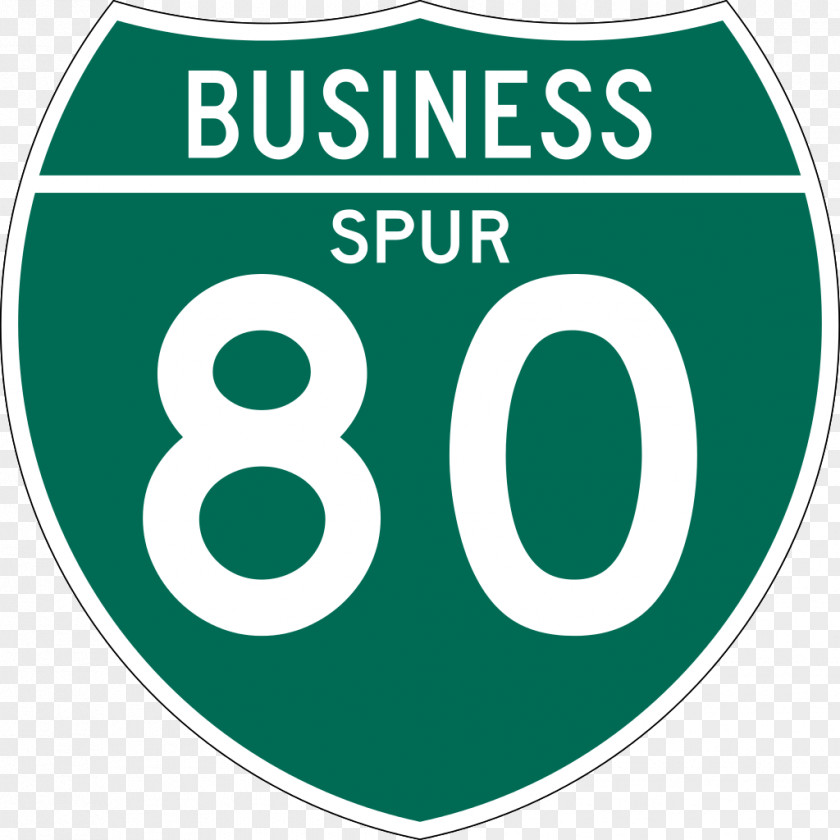 Road Interstate 80 84 US Highway System Business Route PNG