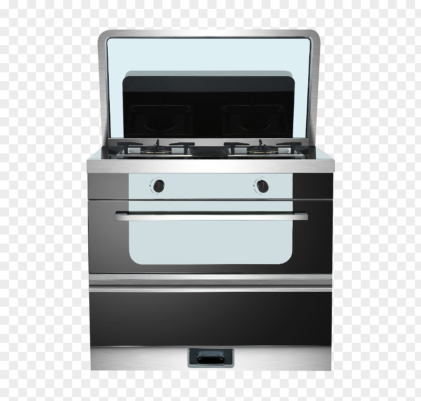 Integrated Kitchen Gas Stove Natural PNG