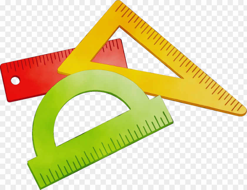 Triangle Ruler Office Tool PNG