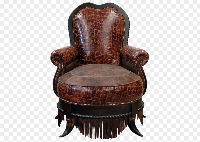 Antique Club Chair Wicker PNG