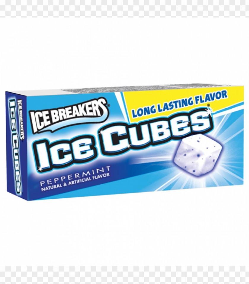 Chewing Gum Mentha Spicata Peppermint Ice Breakers Cube PNG