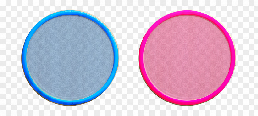 Oval Magenta Flickr Icon Gallery Line PNG