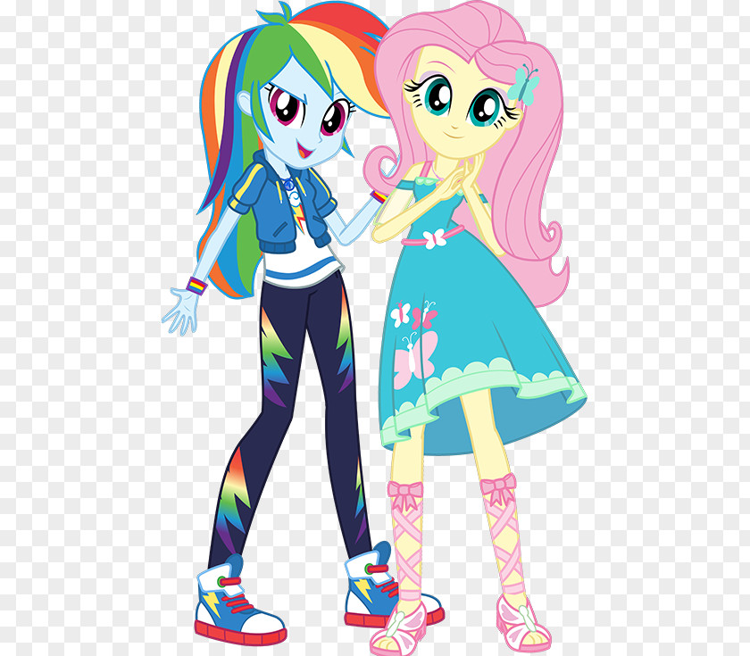 Rarity Equestria Girls Minis Series Rainbow Dash Fluttershy Pinkie Pie My Little Pony: PNG
