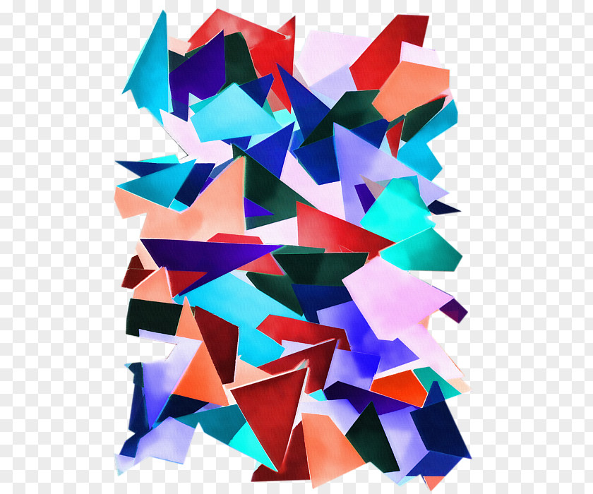 Abstract Corner Paper Art Symmetry PNG