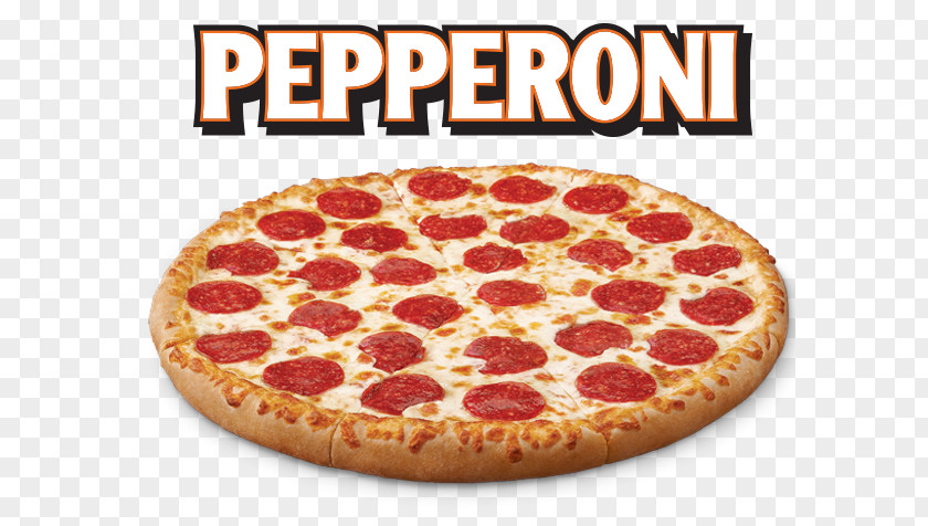 Pepperoni Pizza File Chicago-style Little Caesars Take-out Italian Cuisine PNG