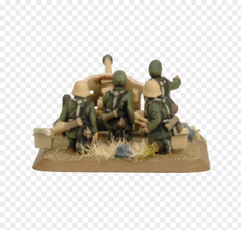 Afrika Korps Infantry Figurine PNG