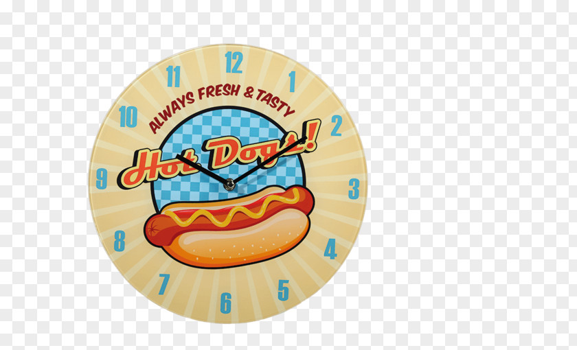 Hot Dog Wall Clocks Fast Food PNG