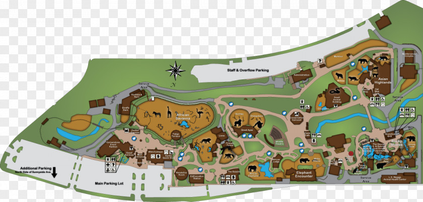 Map Hogle Zoo BestZoo Recreation PNG