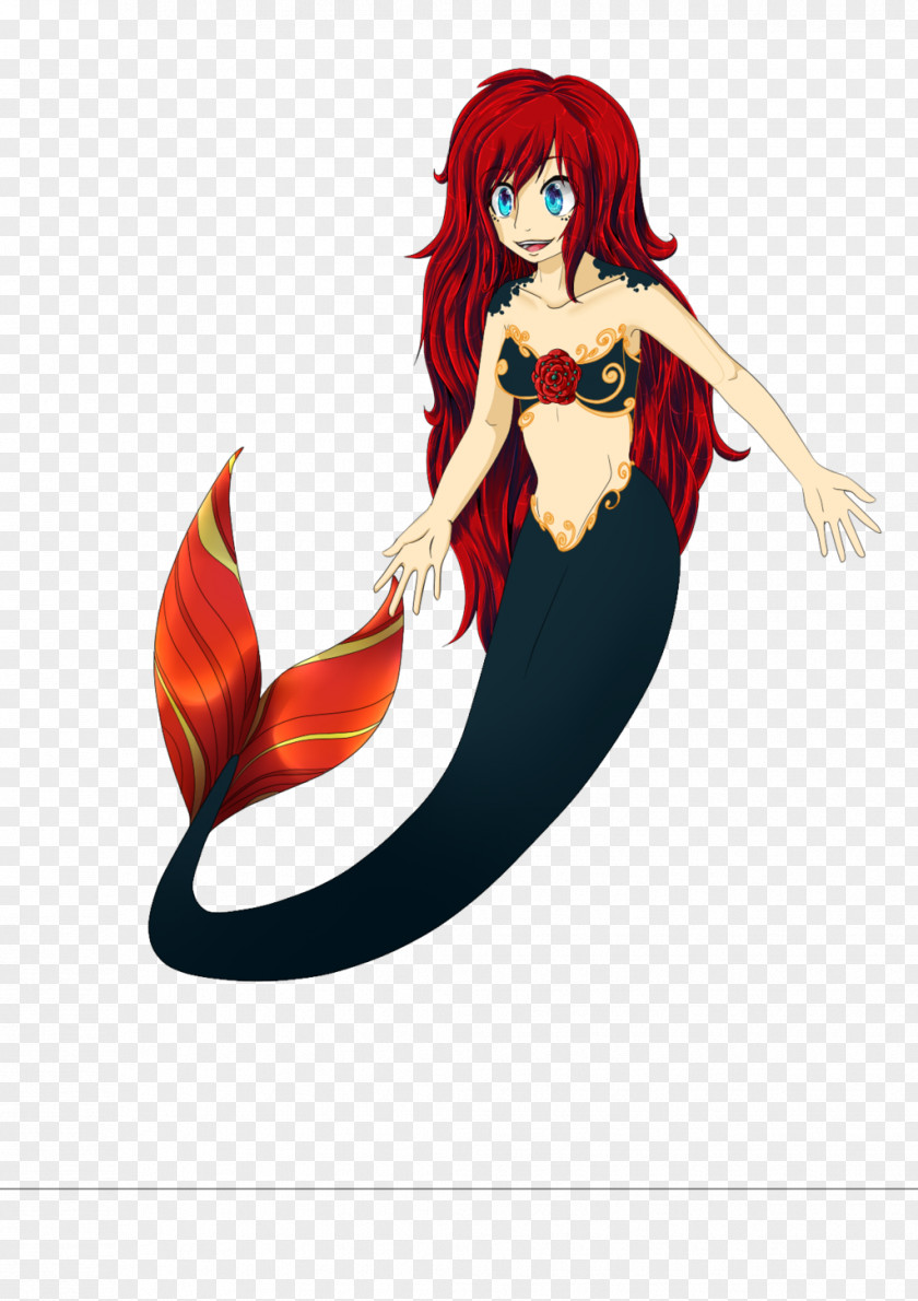 Mermaid Human Hair Color Cartoon Legendary Creature PNG