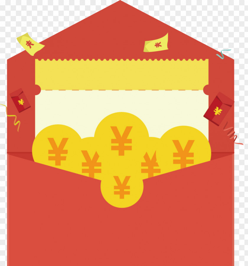 New Year Red Envelopes Creative Decorative Buckle Free Envelope Download PNG